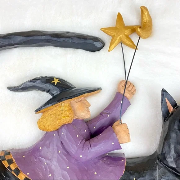 Williraye Studio “Halloween Magic” Wall Plaque #WW6024 - Picture 4 of 8